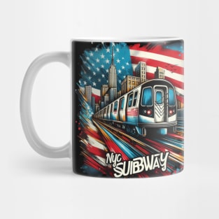 New York Subway NYC Subway Train Mug